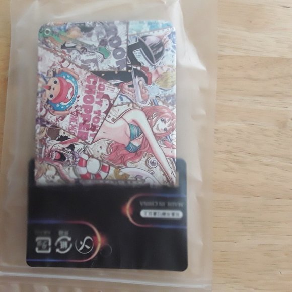 New Japan Anime One Piece White Wallet - Picture 3 of 5